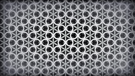 Vintage Ornament Pattern Wallpaper Graphicの写真素材