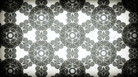 Vintage Ornamental Background Pattern Design Template