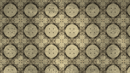 Vintage Floral Ornament Pattern Background Design Templateの写真素材