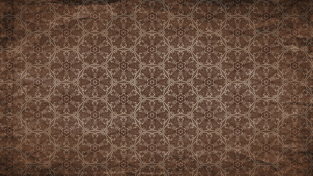 Vintage Ornament Pattern Background Template