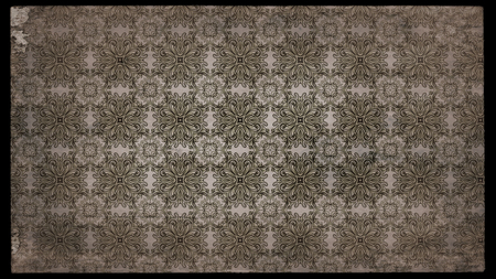 Vintage Floral Pattern Wallpaper