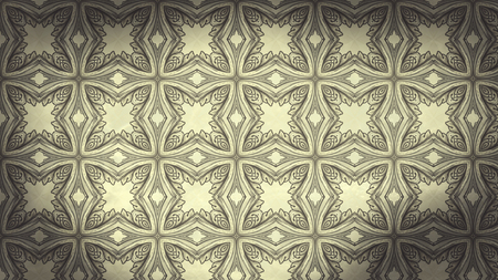 Vintage Ornament Pattern Wallpaper Graphic
