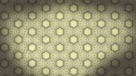 Vintage Ornamental Wallpaper Pattern
