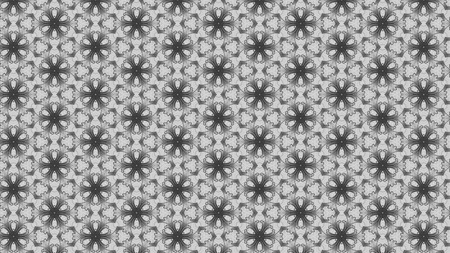 Gray Geometric Ornament Wallpaper Pattern Design Template