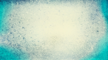 Beige and Turquoise Grunge Backgroundの写真素材