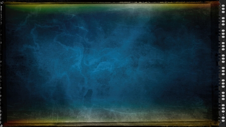 Black Blue and Green Grunge Texture Backgroundの写真素材