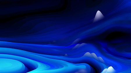 Abstract Cool Blue Curvature Ripple Texture