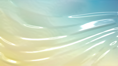 Blue and Yellow Shiny Plastic Backgroundの写真素材