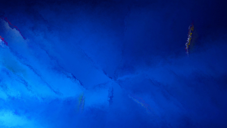 Dark Blue Watercolour Grunge Texture Backgroundの写真素材