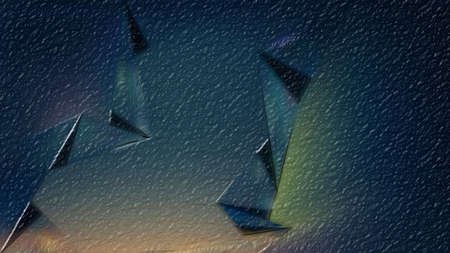 Abstract Black and Blue Texture Background