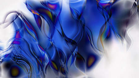 Blue and White Abstract Texture Background Design