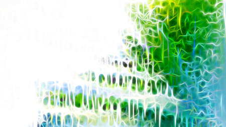 Abstract Green and White Texture Background Design
