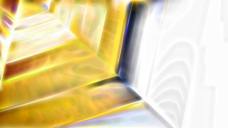 White and Gold Abstract Texture Backgroundの写真素材