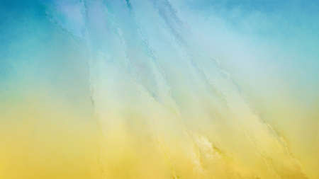 Blue and Yellow Watercolor Texture