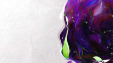 Purple Black and White Paint Texture Backgroundの写真素材