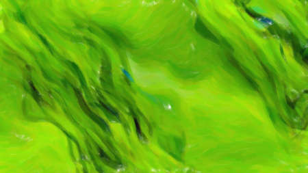 Green Paint Background
