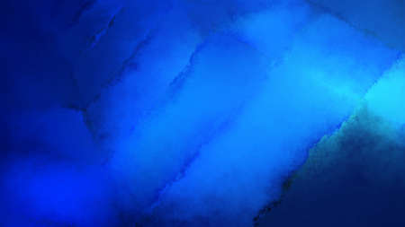 Dark Blue Distressed Watercolor Background Imageの写真素材