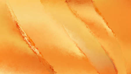 Orange Distressed Watercolour Backgroundの写真素材