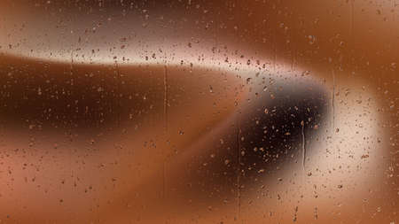 Brown Water Drop Background Imageの写真素材