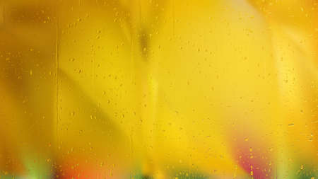 Gold Water Drop Background Imageの写真素材