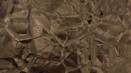 Abstract Dark Brown Crystal Backgroundの写真素材