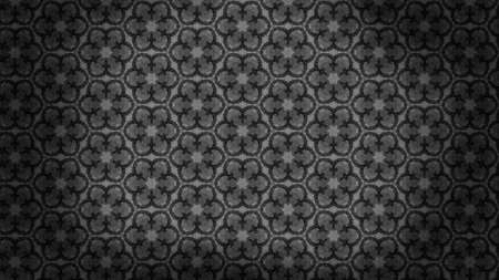 Black Vintage Wallpaper Pattern Templateの写真素材