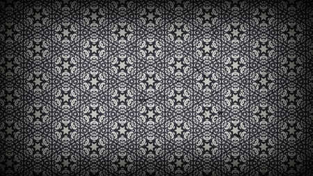 Vintage Ornamental Wallpaper Pattern