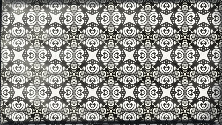 Vintage Ornamental Wallpaper Pattern Imageの写真素材