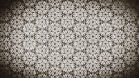 Brown Vintage Ornamental Pattern Wallpaperの写真素材