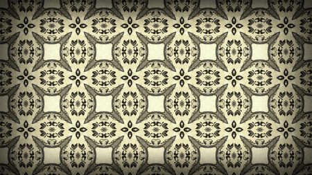 Brown Vintage Floral Pattern Texture Background Template