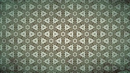 Vintage Flower Pattern Wallpaperの写真素材