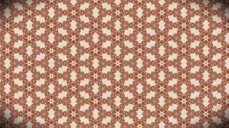 Vintage Floral Ornament Pattern Wallpaper Image