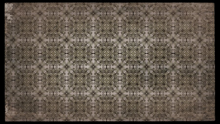 Vintage Ornamental Wallpaper Pattern Imageの写真素材