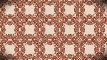Vintage Decorative Ornament Pattern Wallpaper