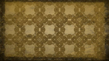 Vintage Floral Wallpaper Pattern