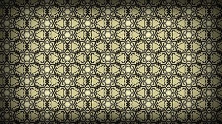Vintage Floral Ornament Pattern Background Design Template