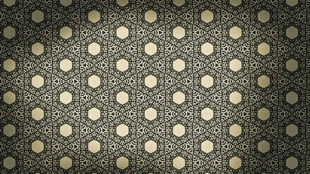 Dark Brown Vintage Ornament Background Pattern Graphic