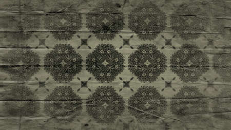Dark Color Floral Vintage Pattern Background Image