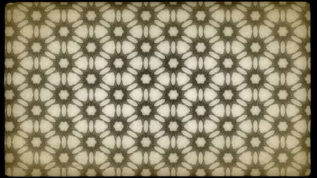 Ecru Vintage Ornament Wallpaper Pattern Design Template