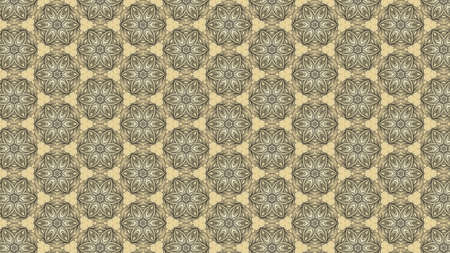 Vintage Ornament Pattern Wallpaper Designの写真素材
