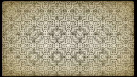Ecru Vintage Ornamental Pattern Background