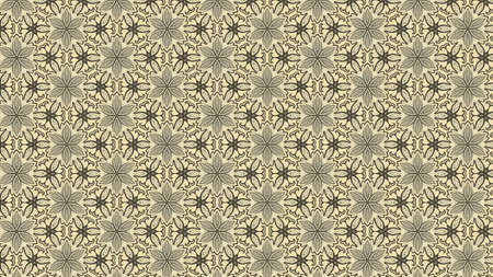 Vintage Ornament Pattern Background Template