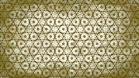 Vintage Decorative Floral Ornament Pattern Background Design