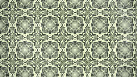 Vintage Floral Wallpaper Pattern Template