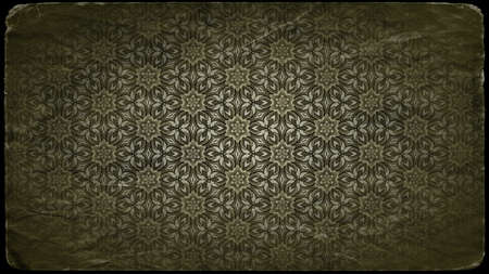 Vintage Floral Pattern Background Texture