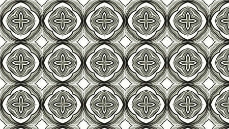 Light Color Floral Geometric Background Pattern