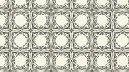 Vintage Decorative Ornament Pattern Wallpaper