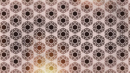 Vintage Decorative Floral Background Patternの写真素材