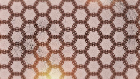 Vintage Floral Ornament Pattern Wallpaper Imageの写真素材