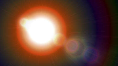Dark Color Lens Flare Background